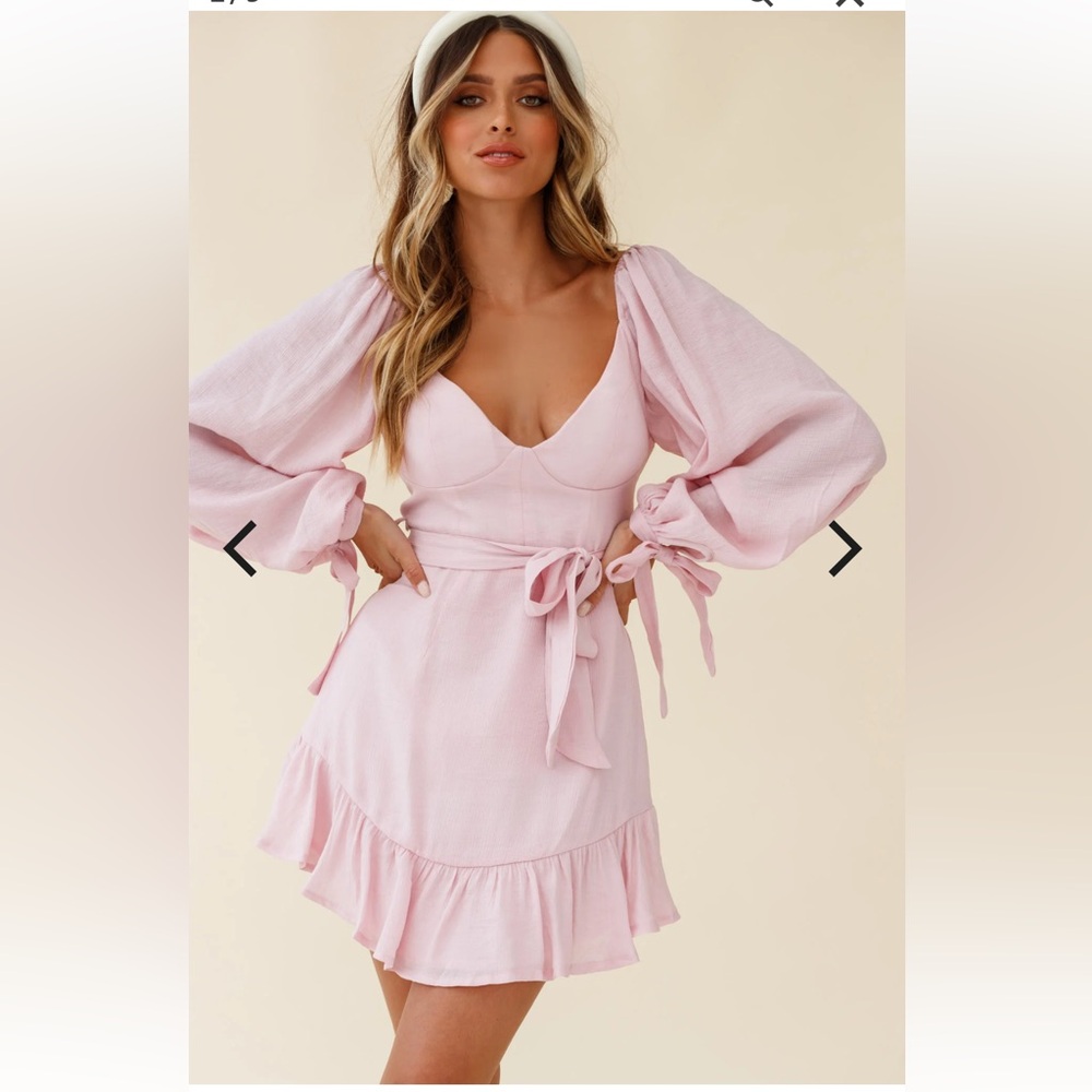 Selfie Leslie “make memories” Puff Sleeve Dress